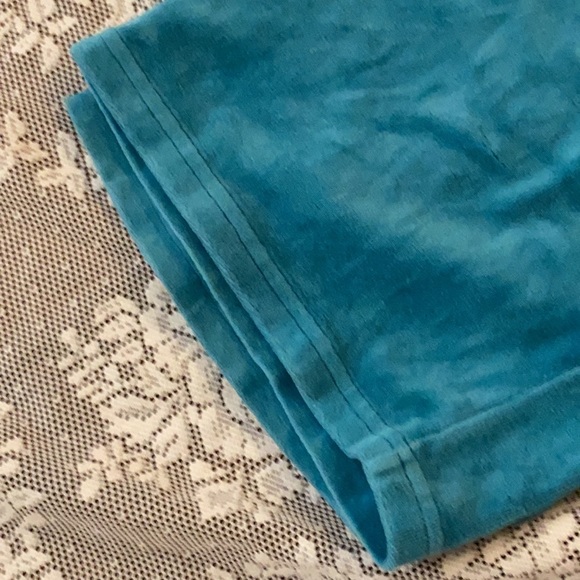 Y2K Juicy Couture Blue VELOUR Tracksuit SET VELVET TRACK PANTS JACKET - Picture 14 of 16